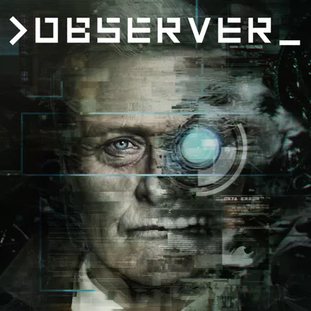 &#x3E;observer_ PlayStation 4 Front Cover