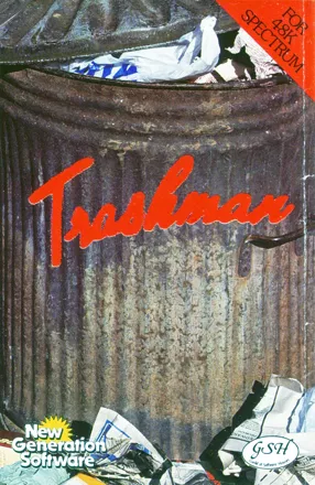 Trashman ZX Spectrum Front Cover