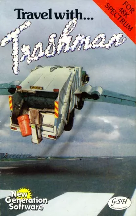 Travel with Trashman ZX Spectrum Front Cover