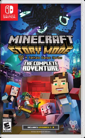 Minecraft: Story Mode - The Complete Adventure Nintendo Switch Front Cover