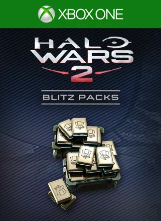 Halo Wars 2: 100 Blitz Packs + 35 Free Xbox One Front Cover 1st version