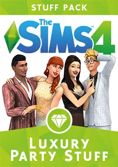 The Sims 4: Luxury Party Stuff Macintosh Front Cover