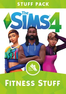 The Sims 4: Fitness Stuff Macintosh Front Cover