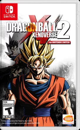 Dragon Ball: Xenoverse 2 Nintendo Switch Front Cover 1st version