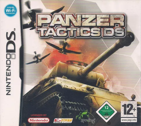 Panzer Tactics DS Nintendo DS Front Cover
