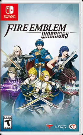 Fire Emblem: Warriors Nintendo Switch Front Cover 1st version