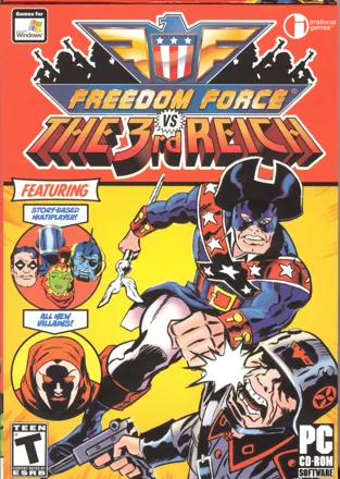 Freedom Force vs The 3rd Reich Windows Front Cover