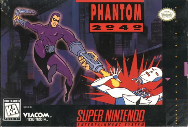 Phantom 2040 SNES Front Cover