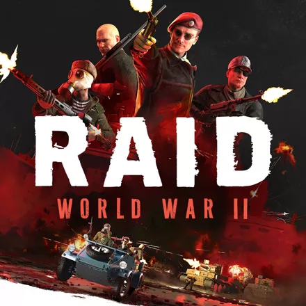 Raid: World War II PlayStation 4 Front Cover