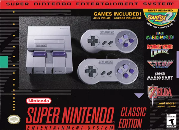 Super Nintendo Entertainment System: Super NES Classic Edition Dedicated console Front Cover
