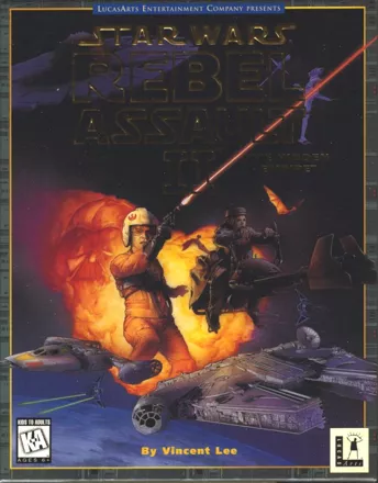 Star Wars: Rebel Assault II - The Hidden Empire DOS Front Cover