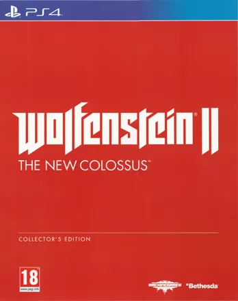 Wolfenstein II: The New Colossus (Collector&#x27;s Edition) PlayStation 4 Front Cover