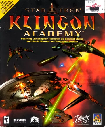 Star Trek: Klingon Academy Windows Front Cover