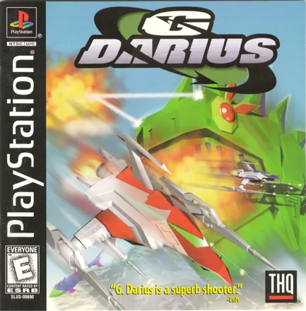 G Darius PlayStation Front Cover