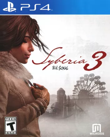 Syberia 3 PlayStation 4 Front Cover