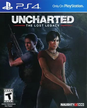 Uncharted: The Lost Legacy PlayStation 4 Front Cover