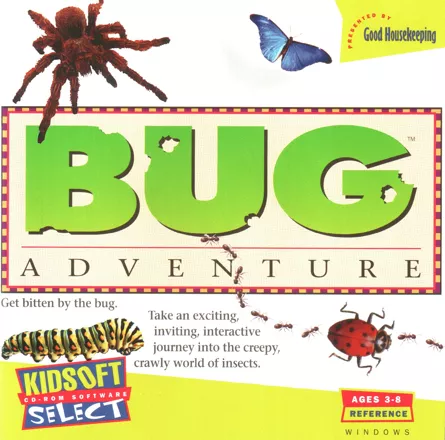 Bug Adventure DOS Front Cover