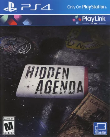 Hidden Agenda PlayStation 4 Front Cover