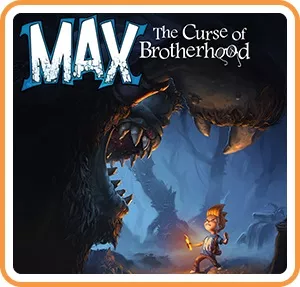 Max: The Curse of Brotherhood Nintendo Switch Front Cover 1st version