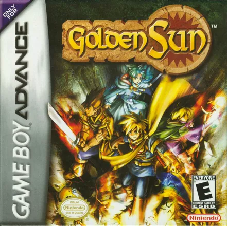 Golden Sun Game Boy Advance Front Cover