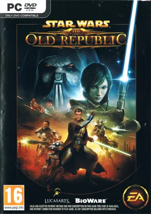 Star Wars: The Old Republic Windows Front Cover