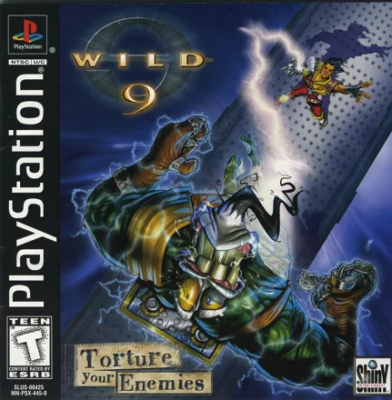 Wild 9 PlayStation Front Cover