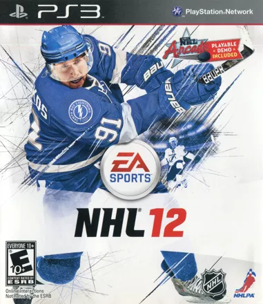 NHL 12 PlayStation 3 Front Cover