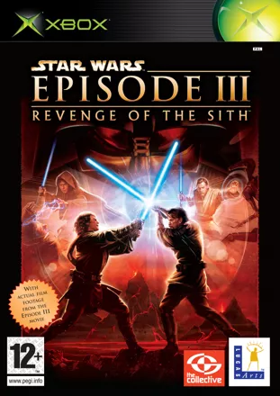 Star Wars: Episode III - Revenge of the Sith Xbox Front Cover