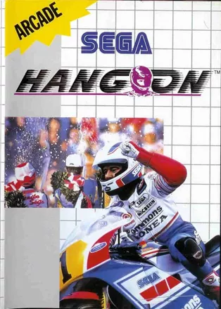 Hang-On SEGA Master System Front Cover