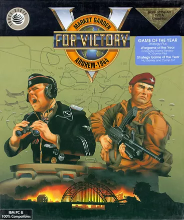 V for Victory: Market Garden DOS Front Cover