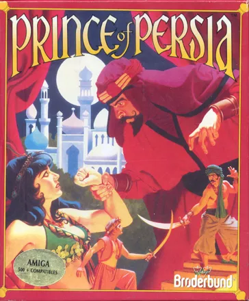 Prince of Persia Amiga Front Cover