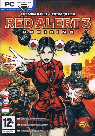 Command &#x26; Conquer: Red Alert 3 - Uprising Windows Front Cover