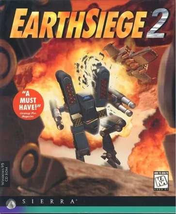EarthSiege 2 Windows Front Cover