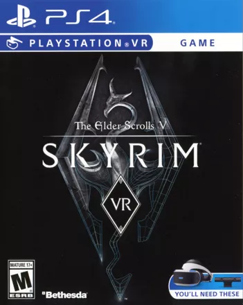 The Elder Scrolls V: Skyrim VR PlayStation 4 Front Cover