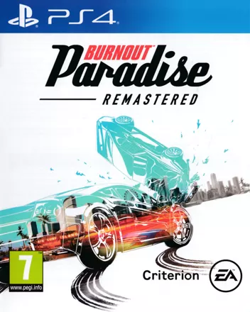 Burnout: Paradise - Remastered PlayStation 4 Front Cover