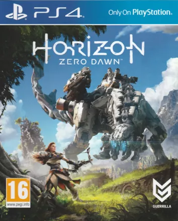 Horizon: Zero Dawn PlayStation 4 Front Cover