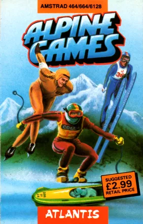 Alpine Games Amstrad CPC Front Cover