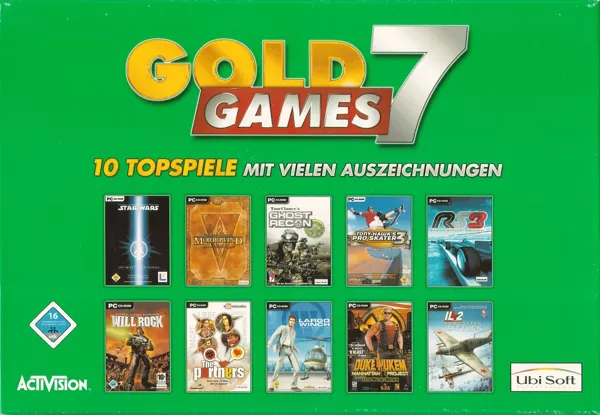Gold Games 7 Windows Front Cover
