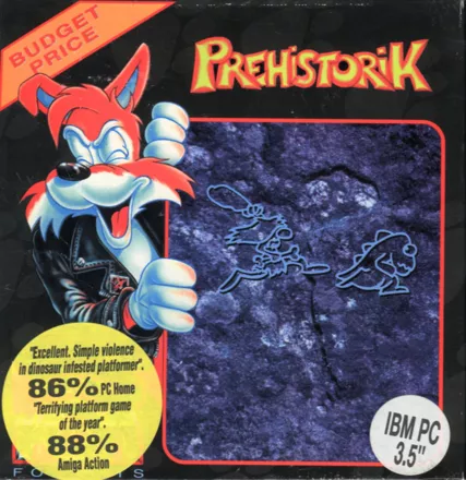 Prehistorik DOS Front Cover