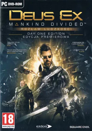 Deus Ex: Mankind Divided Windows Front Cover