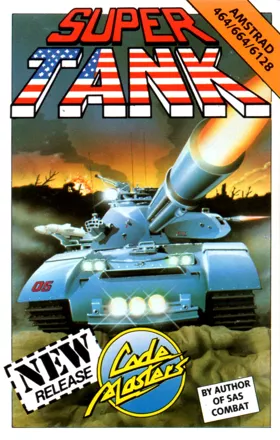 Super Tank Simulator Amstrad CPC Front Cover