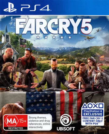 Far Cry 5 PlayStation 4 Front Cover