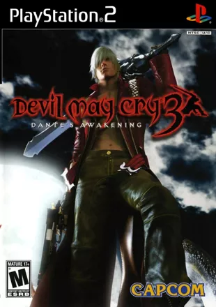 Devil May Cry 3: Dante&#x27;s Awakening PlayStation 2 Front Cover