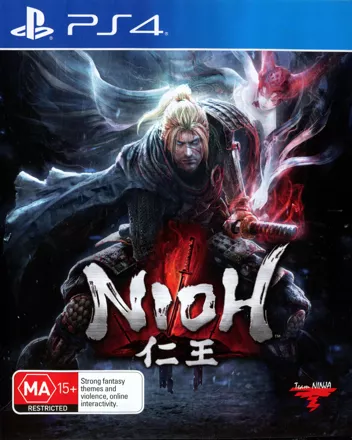 Nioh PlayStation 4 Front Cover