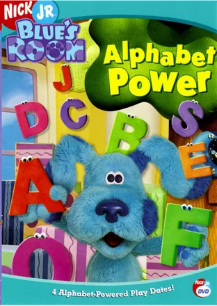 Blue&#x27;s Room: Alphabet Power DVD Player Front Cover