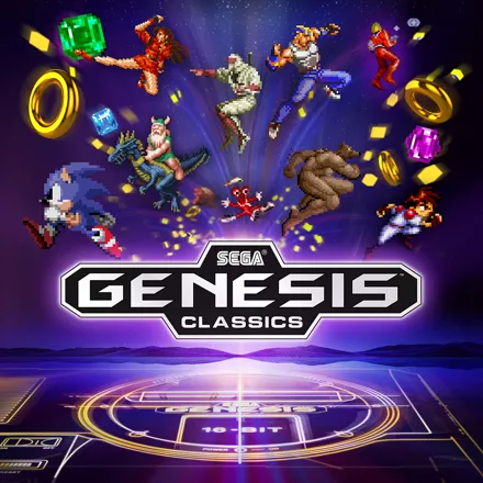 Sega Genesis Classics PlayStation 4 Front Cover