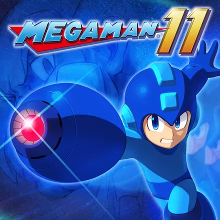 Mega Man 11 PlayStation 4 Front Cover 1st version