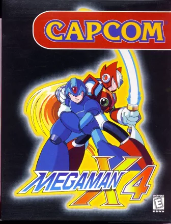 Mega Man X4 Windows Front Cover