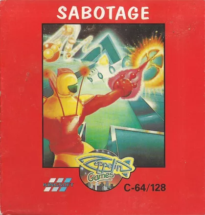 Sabotage Commodore 64 Front Cover
