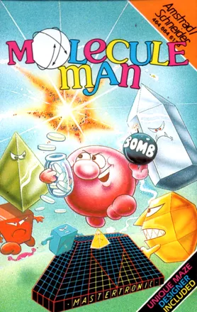 Molecule Man Amstrad CPC Front Cover